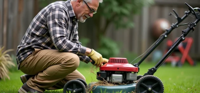 Nos conseils pratiques pour éviter que l&rsquo;herbe colle sous votre tondeuse à gazon